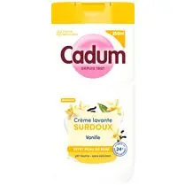 Cadum, Douche surdoux vanille