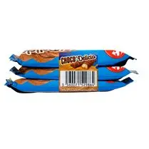 Carrefour, choco delicio lot de 3 barres gauffres chocolatées noisette
