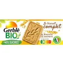 Gerblé, Sablé lauthentique complet bio