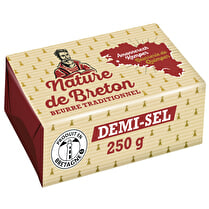 Nature de Breton, Beurre traditionnel Demi sel