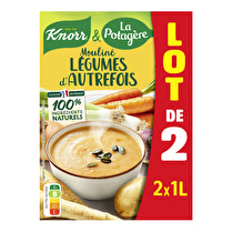 KNORR & LA POTAGERE, Mouliné Légumes d'autrefois