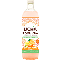 UCHA, Kombucha bio orange carotte citron