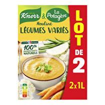 KNORR & LA POTAGERE, Mouliné Légumes variés