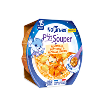 Naturnes, P'tit souper Risotto au butternut & fromage italienDès 15 mois