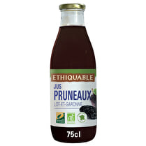 Ethiquable, Jus de pruneaux Lot et Garonne