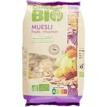 Carrefour, Muesli aux fruits sans sucres ajoutés