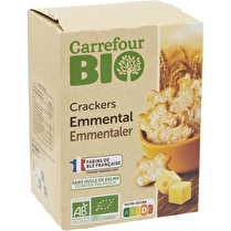 Carrefour, Crackers emmental bio