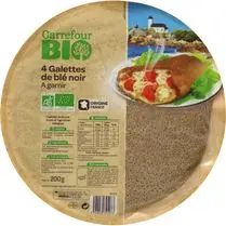 Carrefour, Galettes de blé noir à garnir x4