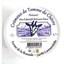 Ferme du Bouzule, Crémeux tomme de chèvre nature