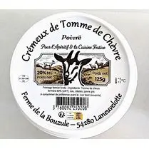 Ferme du Bouzule, Crémeux tomme de chèvre au poivre
