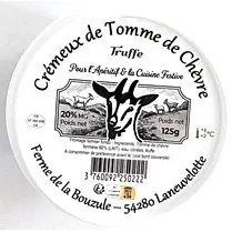 Ferme du Bouzule, Crémeux tomme de chèvre à la truffe