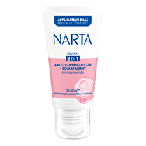 Narta, Déodorant anti-transpirant 72h + soin 2 en 1 niacinamide 50ml Narta