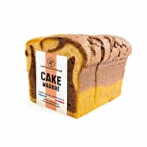 L'artisan pâtissier, Cake marbré cacao vanille 3 tranches