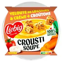Liebig, Bol velouté de légumes et crème avec croûtons