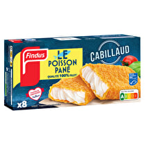 Findus, Cabillaud pané en tranche x8