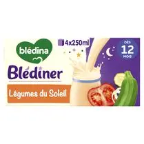 Blédina, Plat complet du soir légumes du Soleil dès 12 mois Blédiner