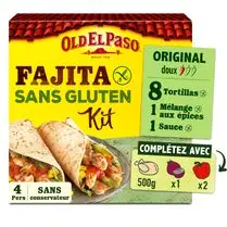 Old el paso, Kit fajita sans gluten