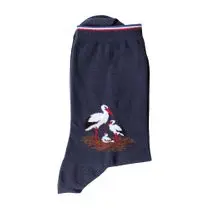 La Frenchie, MINI CHAUSSETTE NID DE CIGOGNES MARINE ILLKIRCH 39/42
