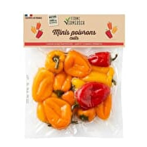 Ferme Vermersch, Mini poivron cuits 280g Vermersch