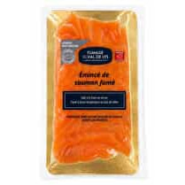 Fumage du Val de Lys, Emincé de saumon fumé SAVEUR EN OR