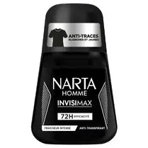 Narta, Déodorant bille homme invisimax 72h