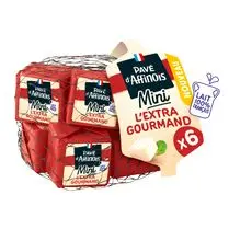 Pavé d'affinois, Mini fromage extra gourmand x 6