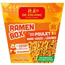 DE ZHUANG, Box ramen poulet aigre douce