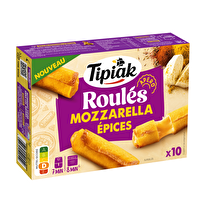Tipiak, Roulés mozzarella & épices - x10