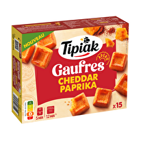 Tipiak, Gaufres cheddar paprika