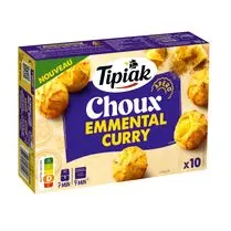 Tipiak, Choux emmental curry x10