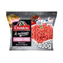 Charal, Prêt à cuisiner au boeuf et porc