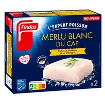 Findus, Filets de merlu blanc du cap x2