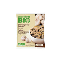 Carrefour, Champignons de Paris émincés