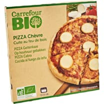 Carrefour, Pizza bûche de chèvre