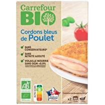 Carrefour, Cordon bleu de poulet BIO