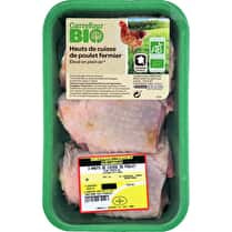 Carrefour, Haut de cuisse de poulet fermier BIO