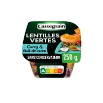 Cassegrain, Lentilles Butternut rôtie & haricots rouges