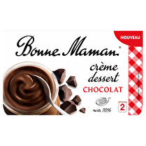 Bonne maman, Crème dessert au chocolat