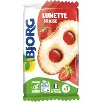 Bjorg, Biscuits lunette à la fraise