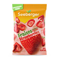 Seeberger, Fraises Lyophilisées