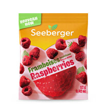 Seeberger, Framboises Lyophilisées