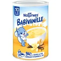 Naturnes, Babivanille de 10 à 36 mois