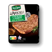 Votre boucher, Escalope de jambon miel et romarin