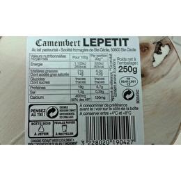 LE PETIT Camembert