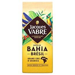 JACQUES VABRE Café moulu Bahia Brésil doux & fruité 100% arabica