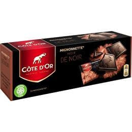 CÔTE D'OR Mignonnette chocolat Noir de noir