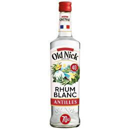 OLD NICK Rhum blanc traditionnel des Antilles Françaises 40%