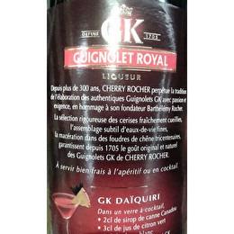 CHERRY ROCHER Guignolet Royal 15%