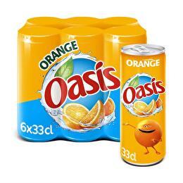 OASIS Boisson à l'eau de source saveur duo d'oranges