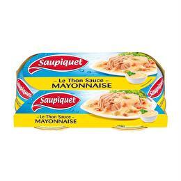 SAUPIQUET Thon sauce mayonnaise 2x135g